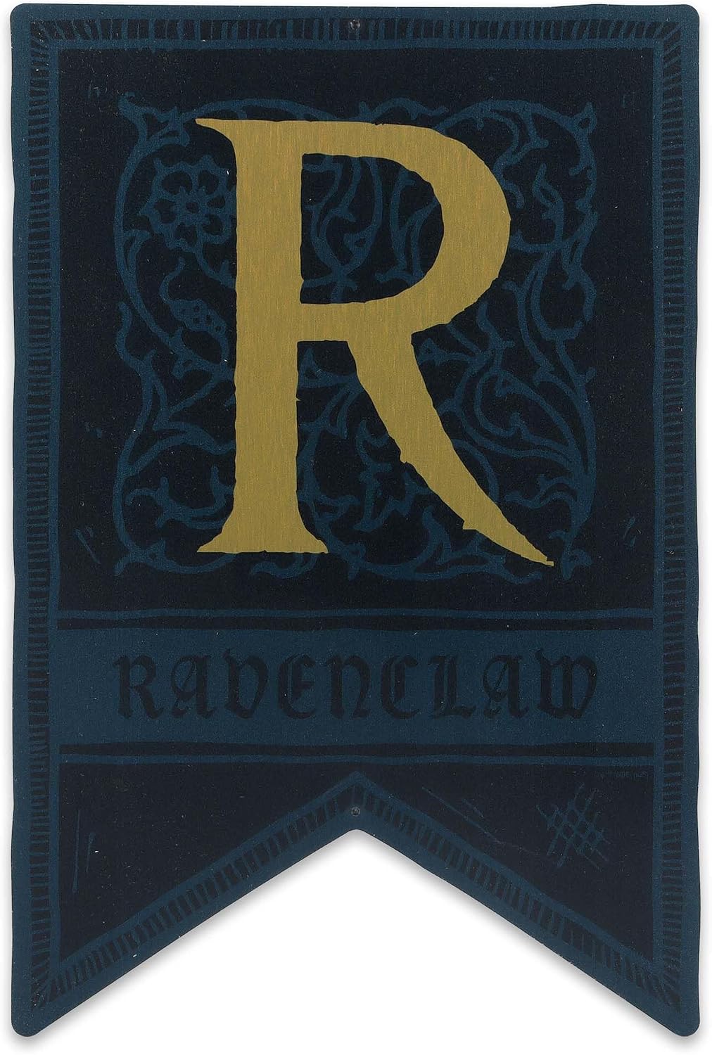 Harry Potter Ravenclaw Pennant Metal Wall Decor - Vintage Ravenclaw Sign for Movie Room or Office