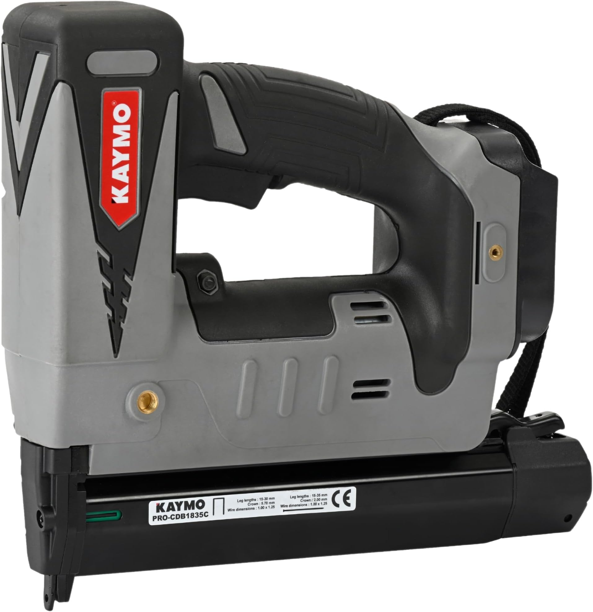 Kaymo PRO-CDB1835C Cordless Brad Nailer Combi Battery Powered 18 Gauge the pioneering cordless brad nailer (Battery & Charger Not Included This Tool)
