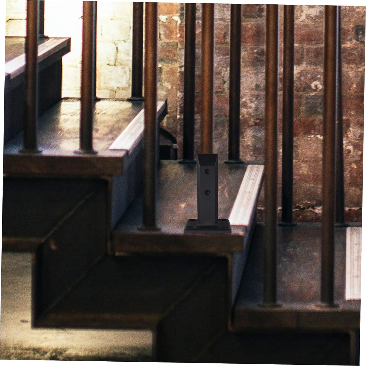 Glass Clamp for Balustrade Support Easy Install Handrail Clip for Stairs Pools Durable Smooth Finish for Residential Commercial Use