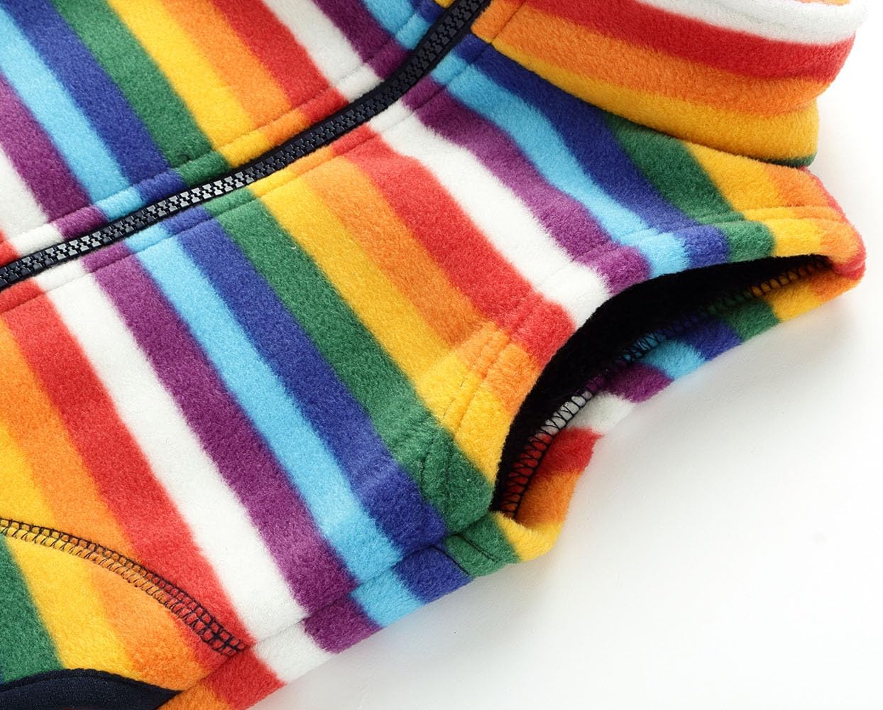 Mud Kingdom Boys Girls Polar Fleece Vest Winter Thick Warm Outerwear Funny Cartoon - Image 5