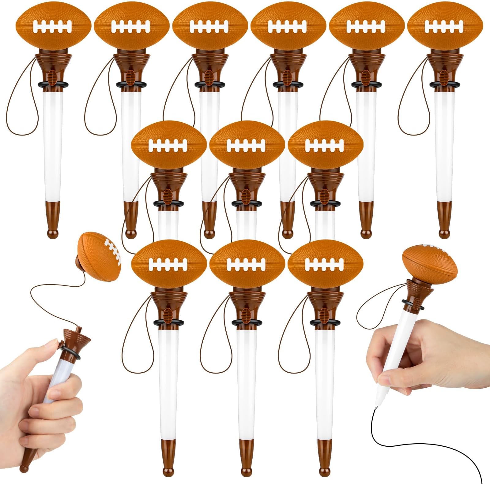 Pxiryanlow Black-White Funny Bounce Football Pens,Football Launching - View #7