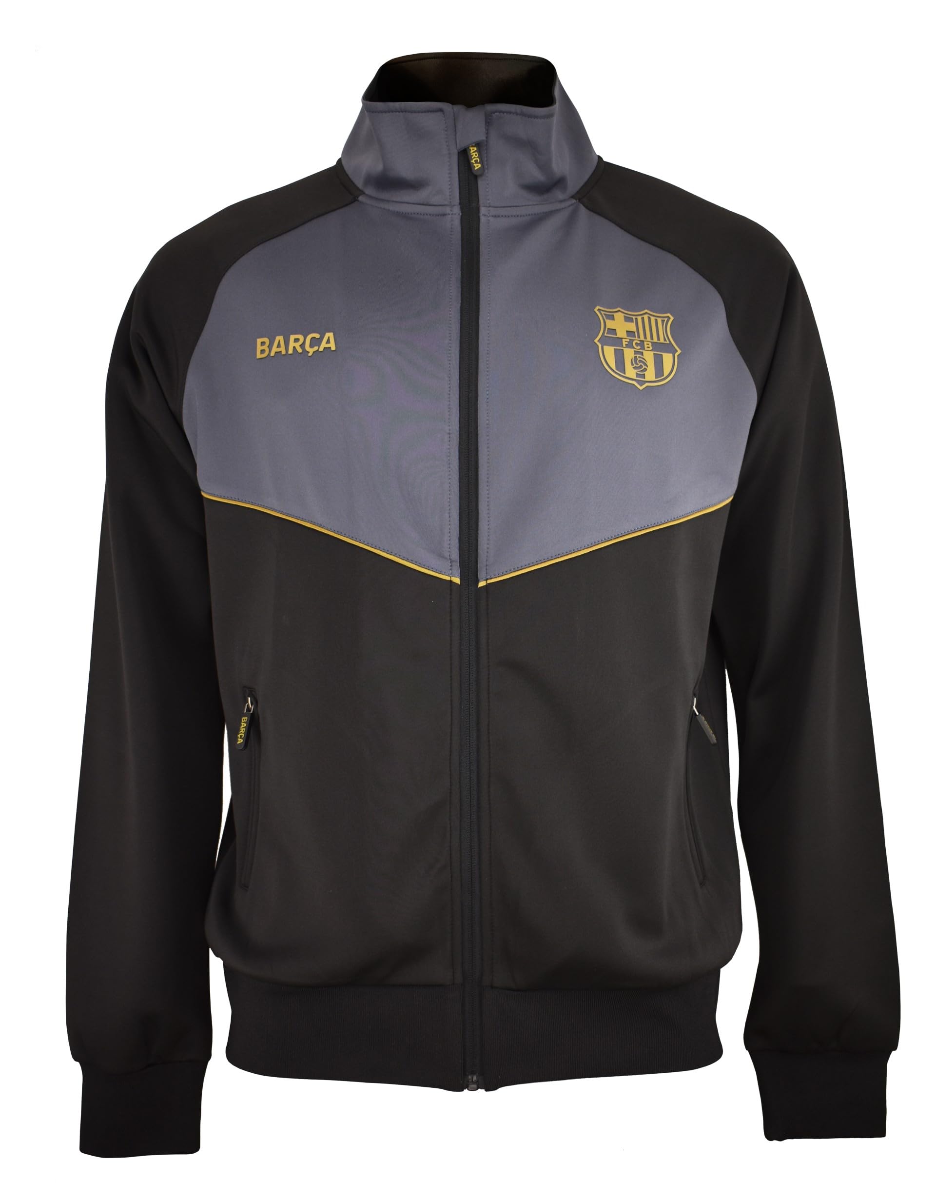 Chaqueta Plus Barça Gold - Color Negro - Talla XL