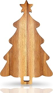 Christmas Cutting Board Wooden Christmas Tree Charcuterie Board Xmas Cutting Board Fruit Tray Holiday Cheese Board Xmas Tree Sushi Serving Tray