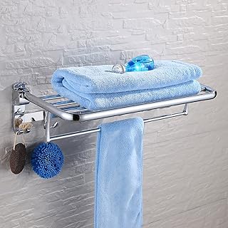 Bathroom Towel Rack 304 Stainless Steel Bathroom Towel Rack, Bathroom Bathroom Towel Rack, Double Bathroom Towel Rack, Bathroom Racks Stainless Steel Bathroom Towel Rack (Size : 119cm)