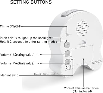 Hearkent Atomic Talking Clock & Atomic Digital Talking Watch