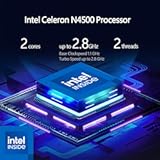 Laptop Computer for Business and Home Student Study, 15.6" FHD, Intel Dual-Core Processor, 16GB DDR4 RAM, 1TB PCIe SSD, WiFi 6, Bluetooth 5.2, HDMI, Type-C, Ethernet, Black, Windows 11 Pro