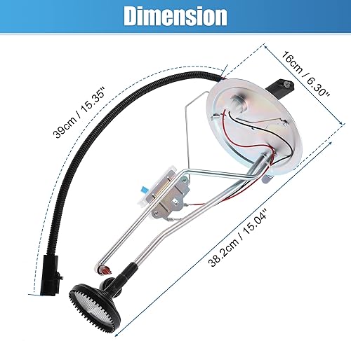 Miniatura 3 de X AUTOHAUX Kit de ensamblaje de remitente de unidad de envío de combustible para Ford F-250 F-350 Super Duty 2005 2006 2007 5C3Z-9275-BA 5C3Z9275BA