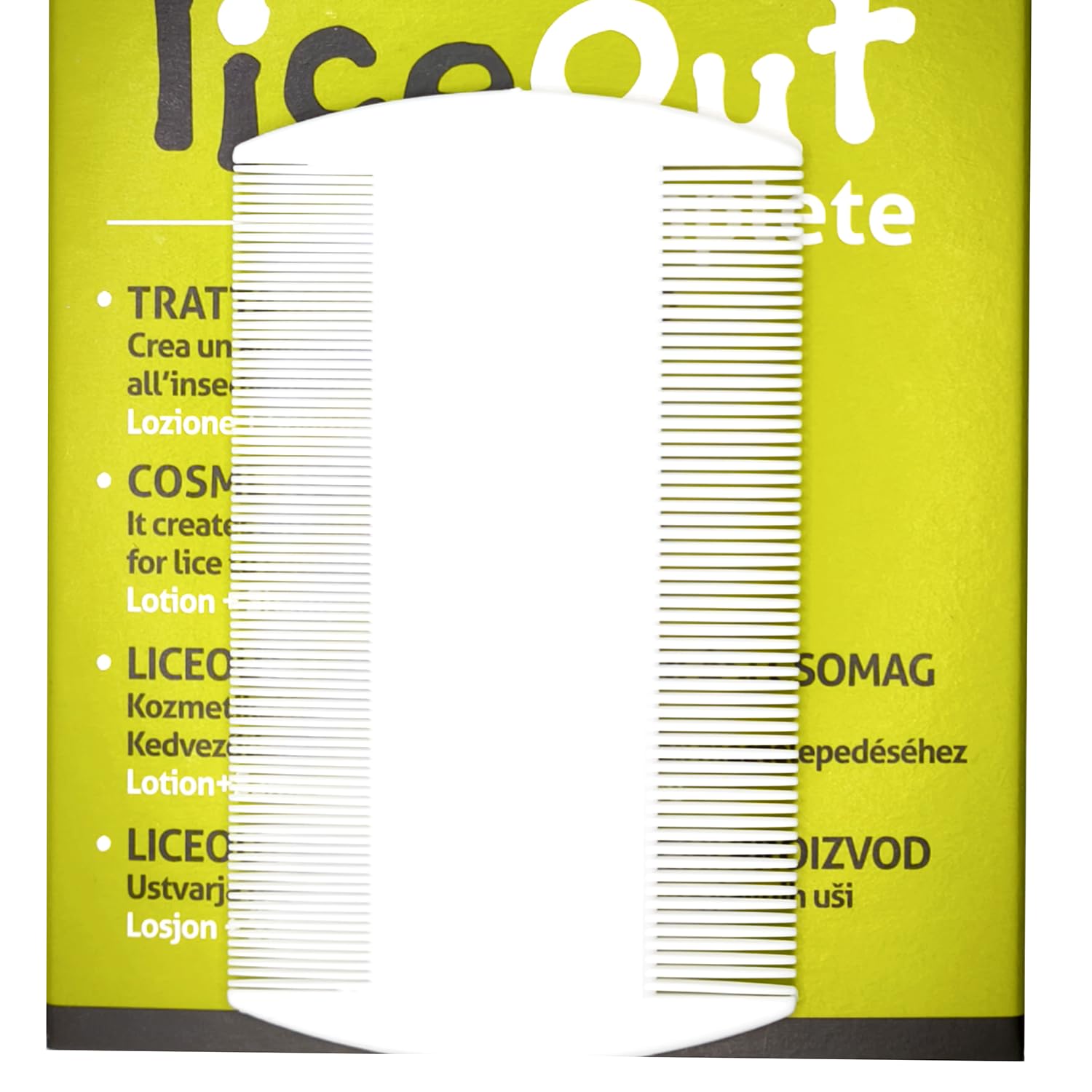 LICEOUT Shampoo e Lozione Pidocchi Bambini. 2x125ml+Pettine | Trattamento Naturale e completo contro lendini e uova. Senza pesticidi. Include il pettine speciale per la rimozione