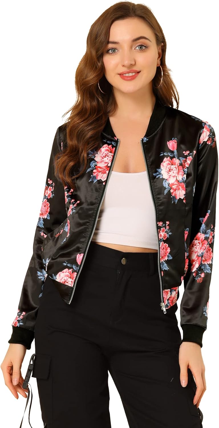 Allegra K womens Basic Jacket