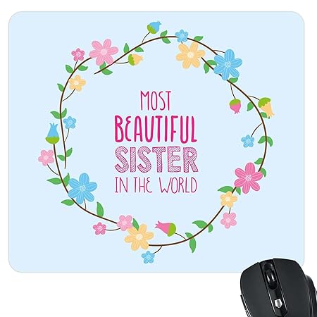 YaYa Cafe Most Beautiful Sister World Printed Mousepad