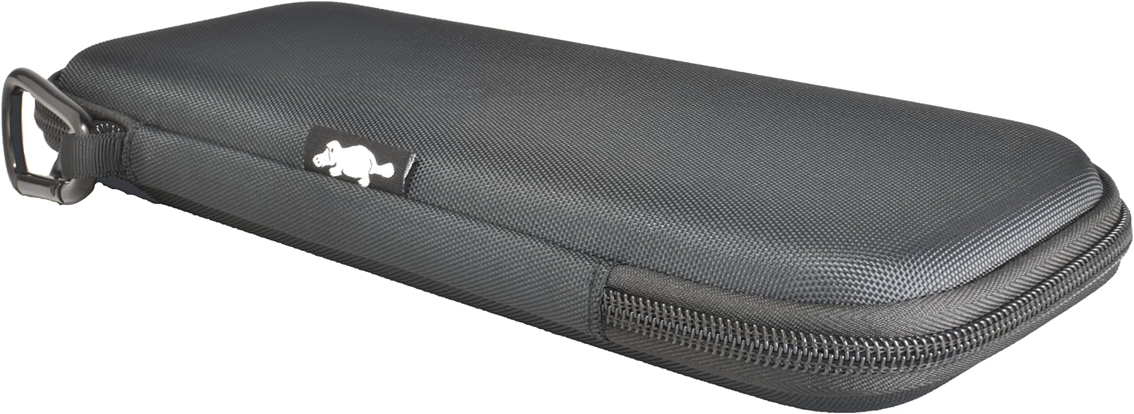 Caddie Case - Golf Glove Holder with Hinging Stiff Shaper - Golf Accessories for Men & Women - Hard Case Organizer with Storage Slots for Phone, Tees, Divot Tools & Ball Markers