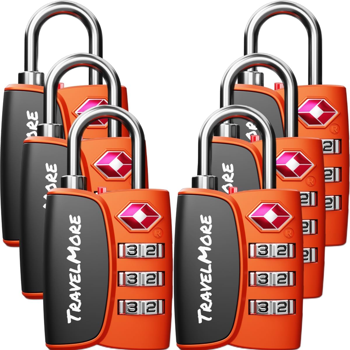TSA kofferslot multi panter | 018647-Multi