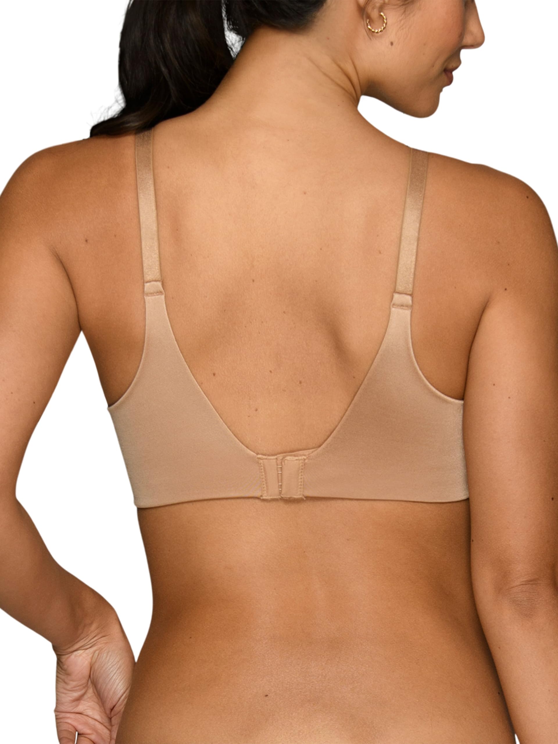 Vanity Fair Sujetador Sin Aros Beyond Comfort con Espalda Sin Costuras (34b-44dd) Sujetador de Cobertura Completa Mujer (Pack de 1)
