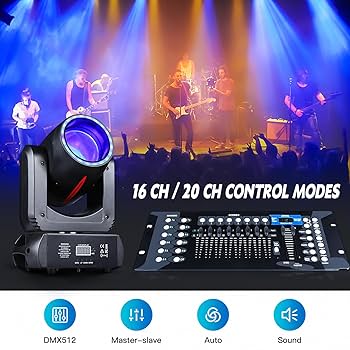 Amazon.com: DJXFLI 150W LED DJ Light Moving Head Stage Light