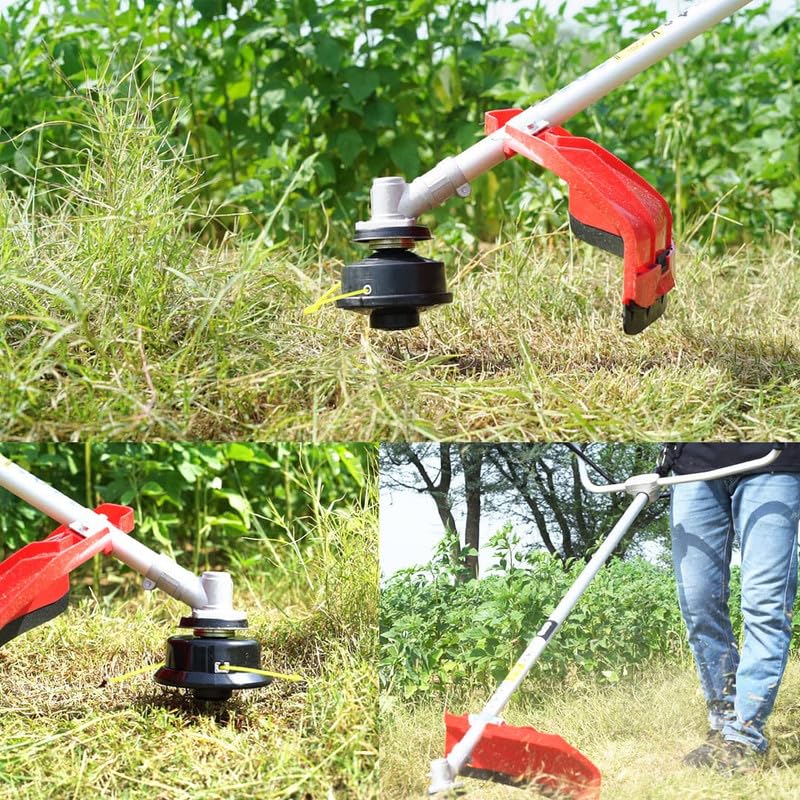 Image of Balwaan Krishi Trimmer Line /Nylon Rope Bundle for Brush Cutter (50m, 3mm Round) / Grass Cutter /Weeder /Trimmer /Tap n Go|NRR-350 (Yellow)