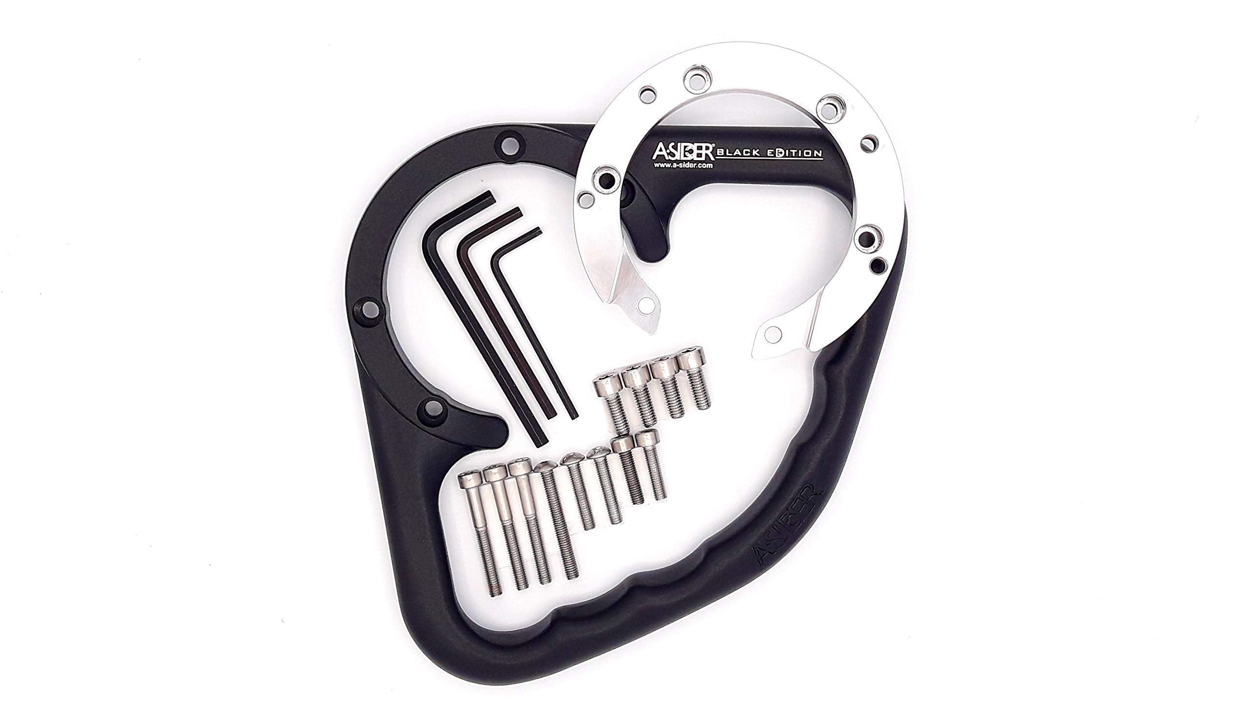 Poignée de Réservoir A-SIDER Black Edition pour Moto Triumph
