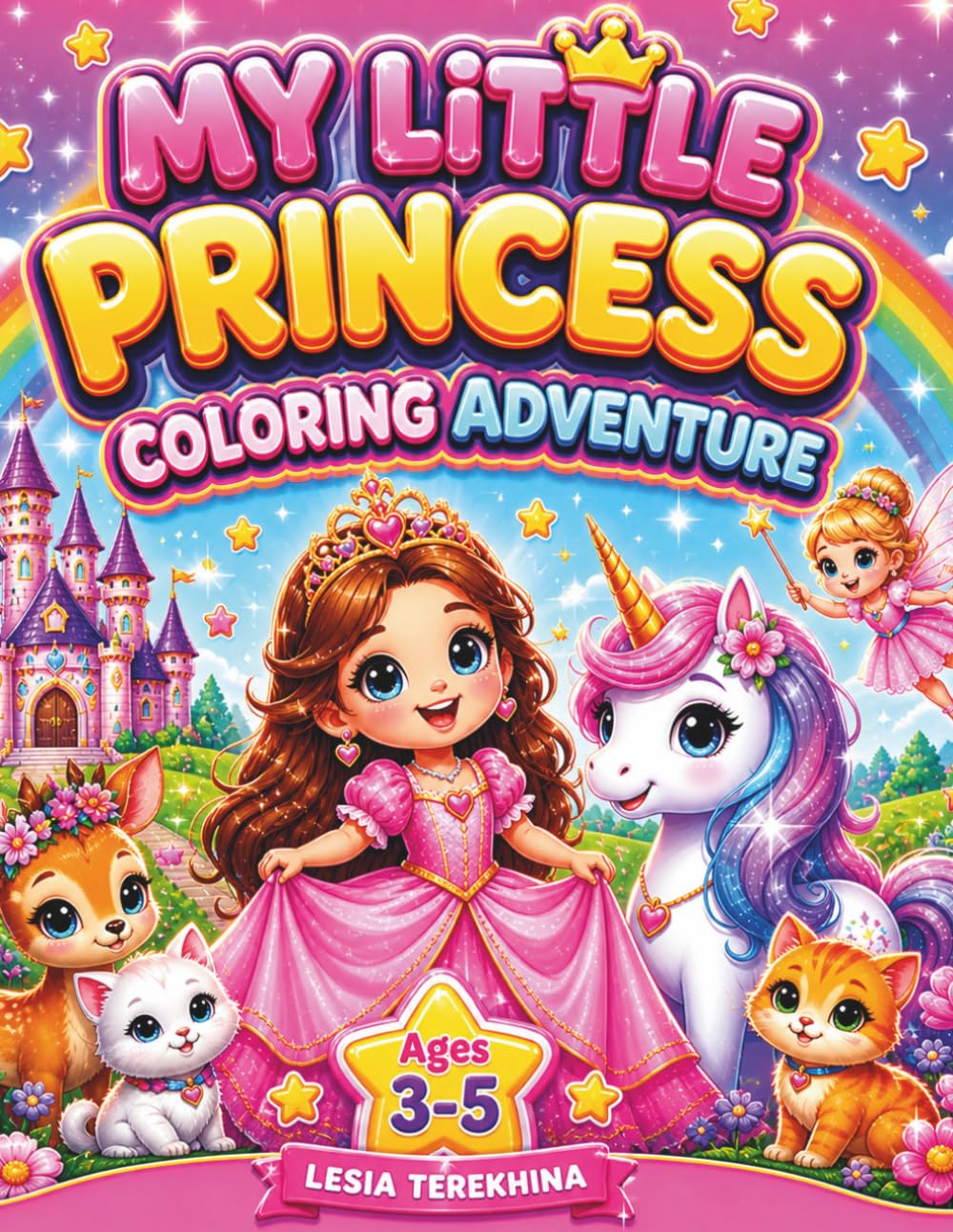 My little princess: Coloring adventure