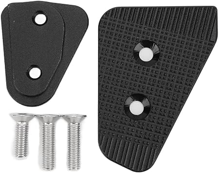 Qiilu Brake pedal enlarger Brake Lever Pedal Enlarge Pad Extension Brake Lever Enlarger Replacement for G310GS G310R F750GS F850GSblack