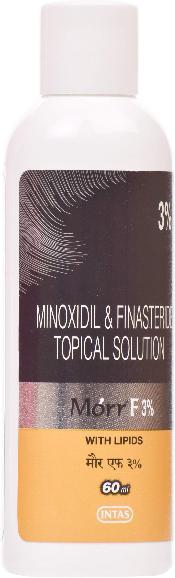 Morr F 3% - Bottle of 60 ml Solution with Minoxidil and Finasteride
