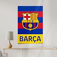 Vista 4 de Desert Cactus FC Barcelona - Póster de fútbol de fútbol de 24 x 36 pulgadas, decoración oficial para fanáticos (24 x 36, estilo H)