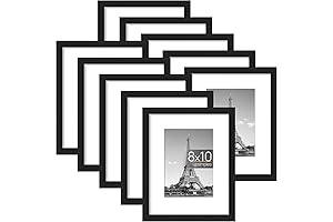 upsimples Set of 10 Picture Frames: Display Your Memories with Elegance