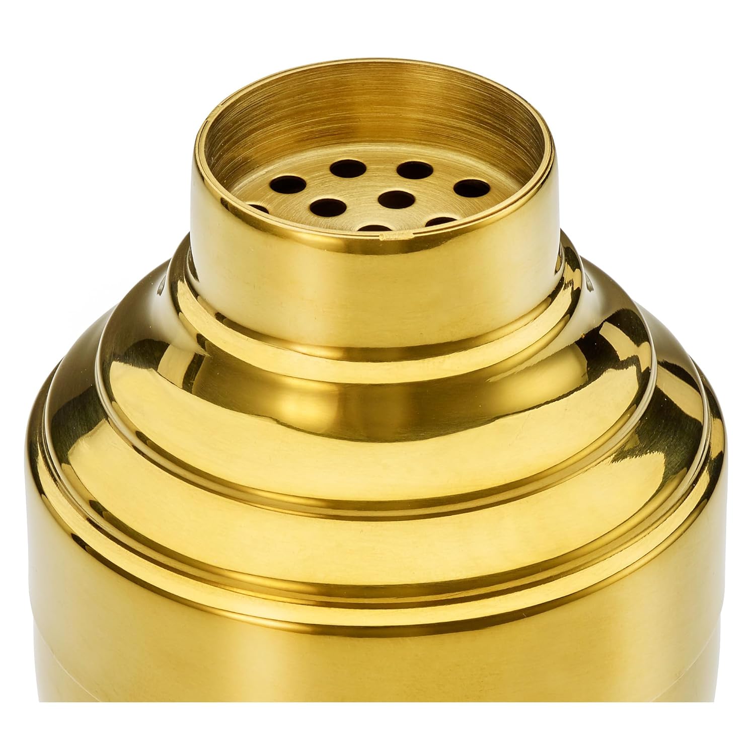 Barfly 14 oz. Tableside 3-Piece Shaker Set, Gold Plated