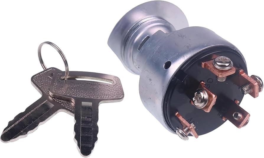JEENDA Ignition Switch 66706-55120 for Kubota Engine D600 D850