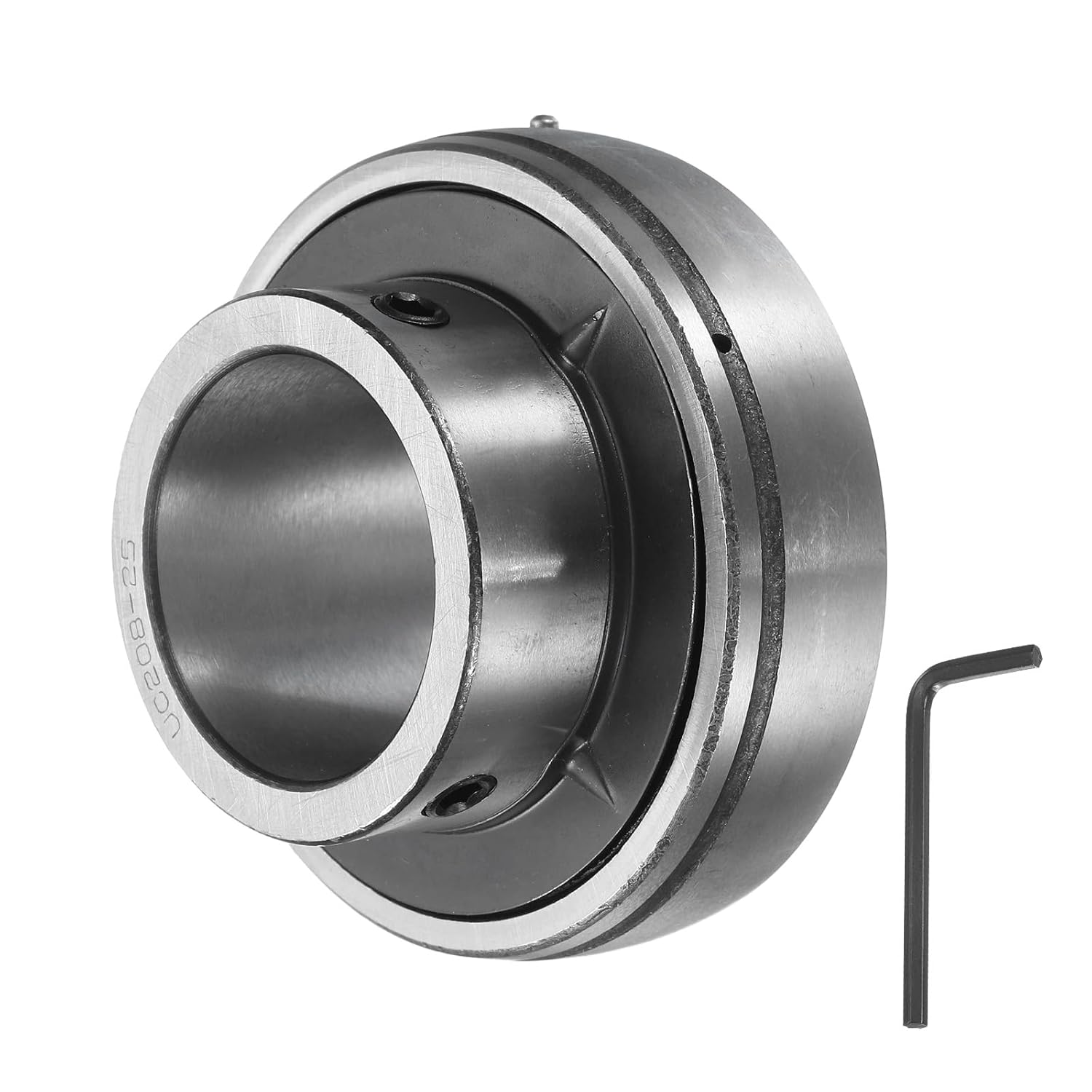 uxcell UC210-31 Pillow Block Bearings 1-15/16" Bore Bearing Units Chrome Steel (GCR15) Flange Mounted Bearing Housing with Wrench