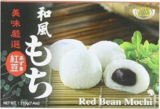 Royal Family Japanese Mochi Red Bean, 7.4-Ounce (Pack of 8)