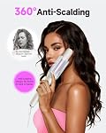 3 in 1 Automatic Curling Iron, Hair Curlers with 3 Curling Barrels (1" - 1.25" - 1.5"), Rotating Curling Iron with 3 Temp, 2-Way Rotation, 10S Fast Heating, Anti-Scald, Dual Voltage, White