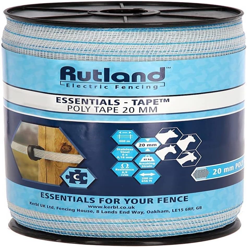 Rutland Essentials Poly Tape 20mm (200m)