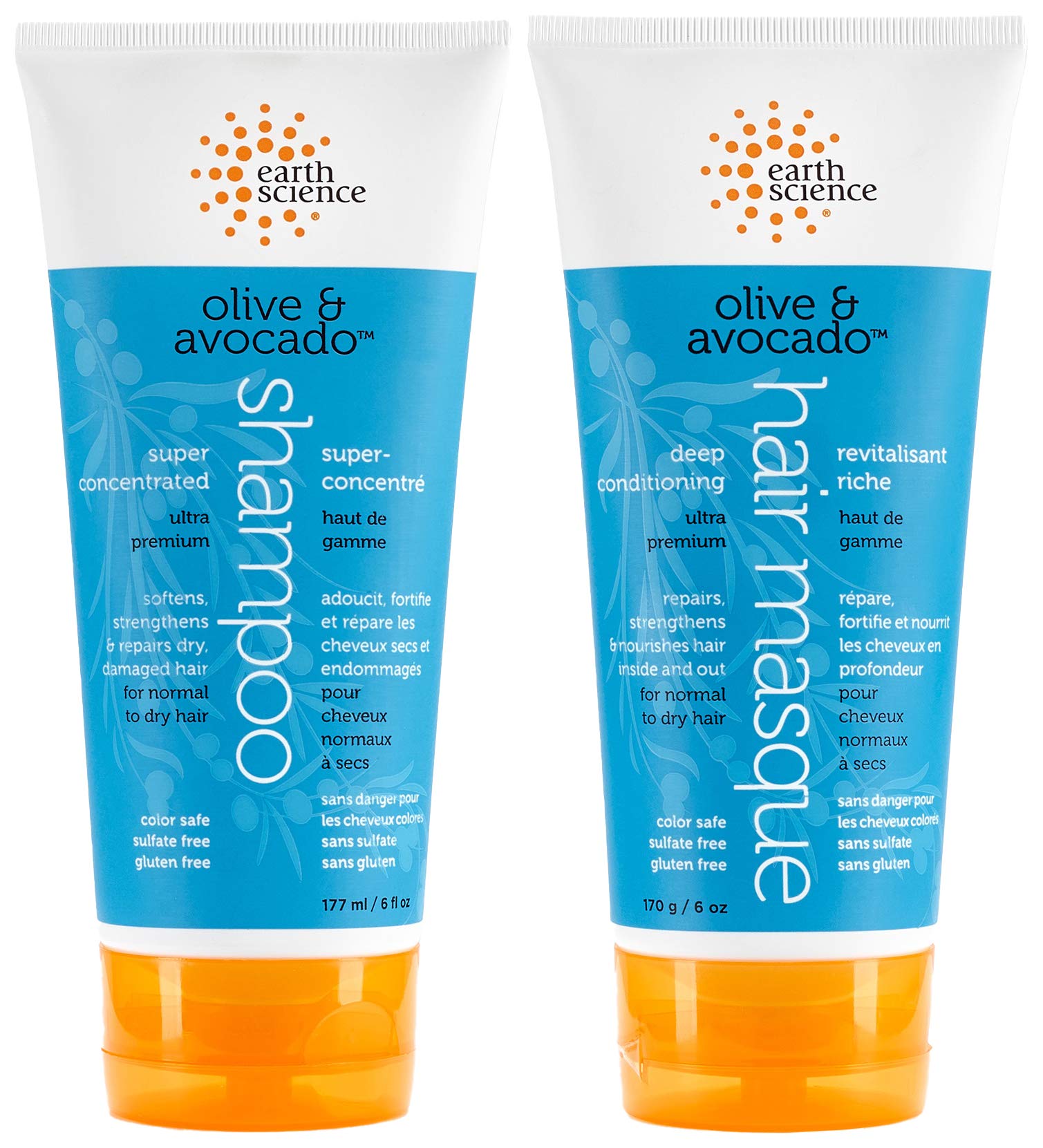 Olive & Avocado Deep Conditioning Shampoo & Deep Conditioning Hair Masque SET