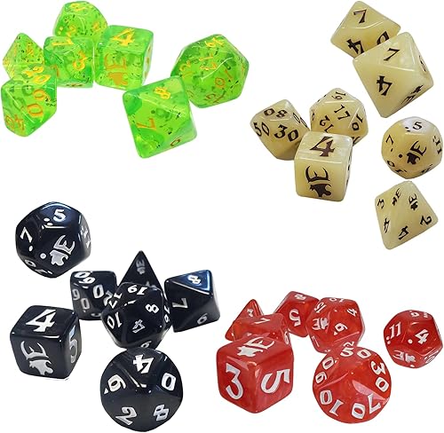 Miniatura 4 de Munchkin Polyhedral Dice Set (RedWhite)