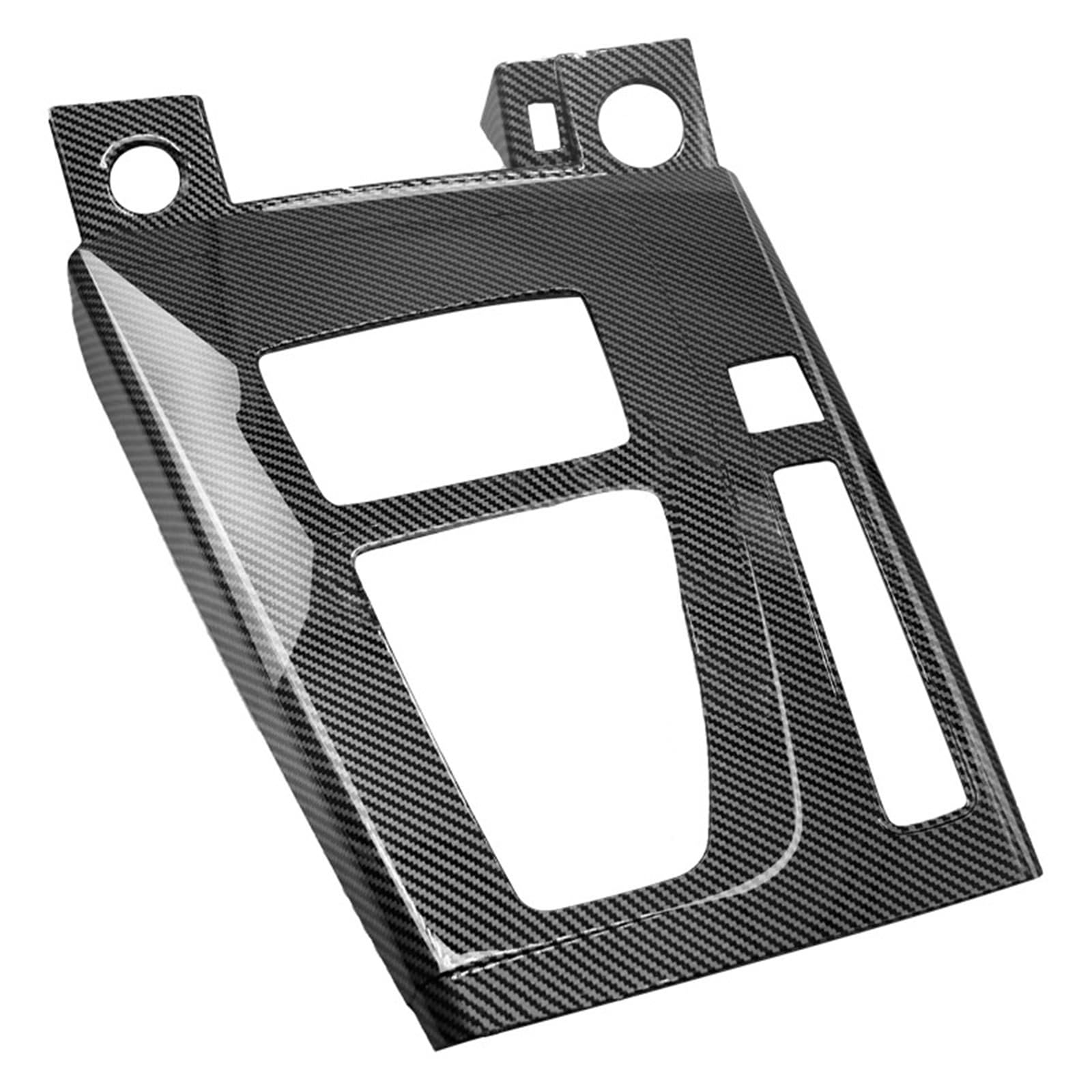 Zentrale Bedienfeld-Abdeckung Für Q5 Q5L FY 2018 2019 2020 2021 LHD Auto Styling ABS Carbon Fiber Texture Center Control Getriebe Shift Panel Rahmen Abdeckung Trim Trim Aufkleber Innen Zubehör(Style A