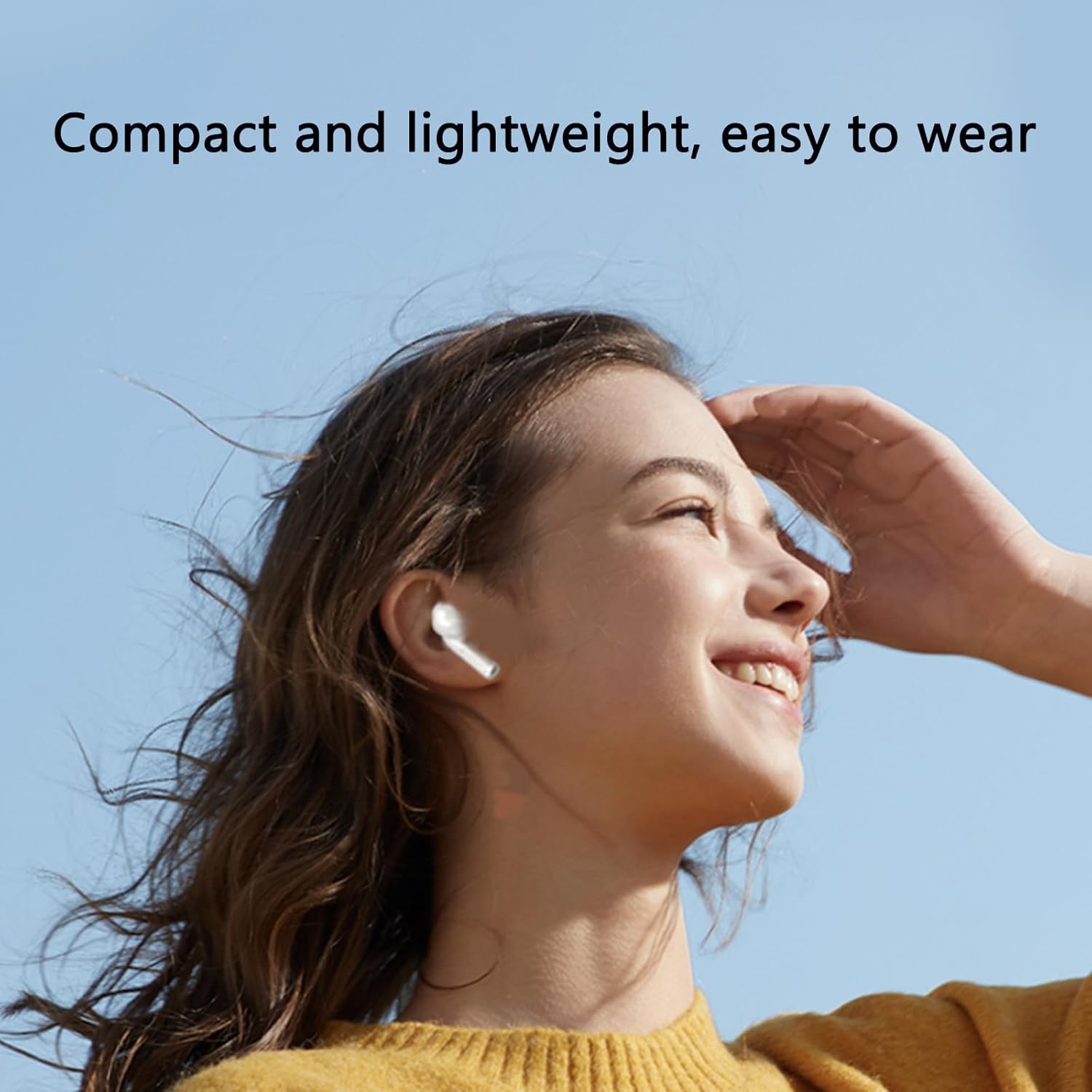 سماعات اذن لاسلكية بلوتوث 5.3 بخاصية الغاء الضوضاء اي ان سي من... - view 7