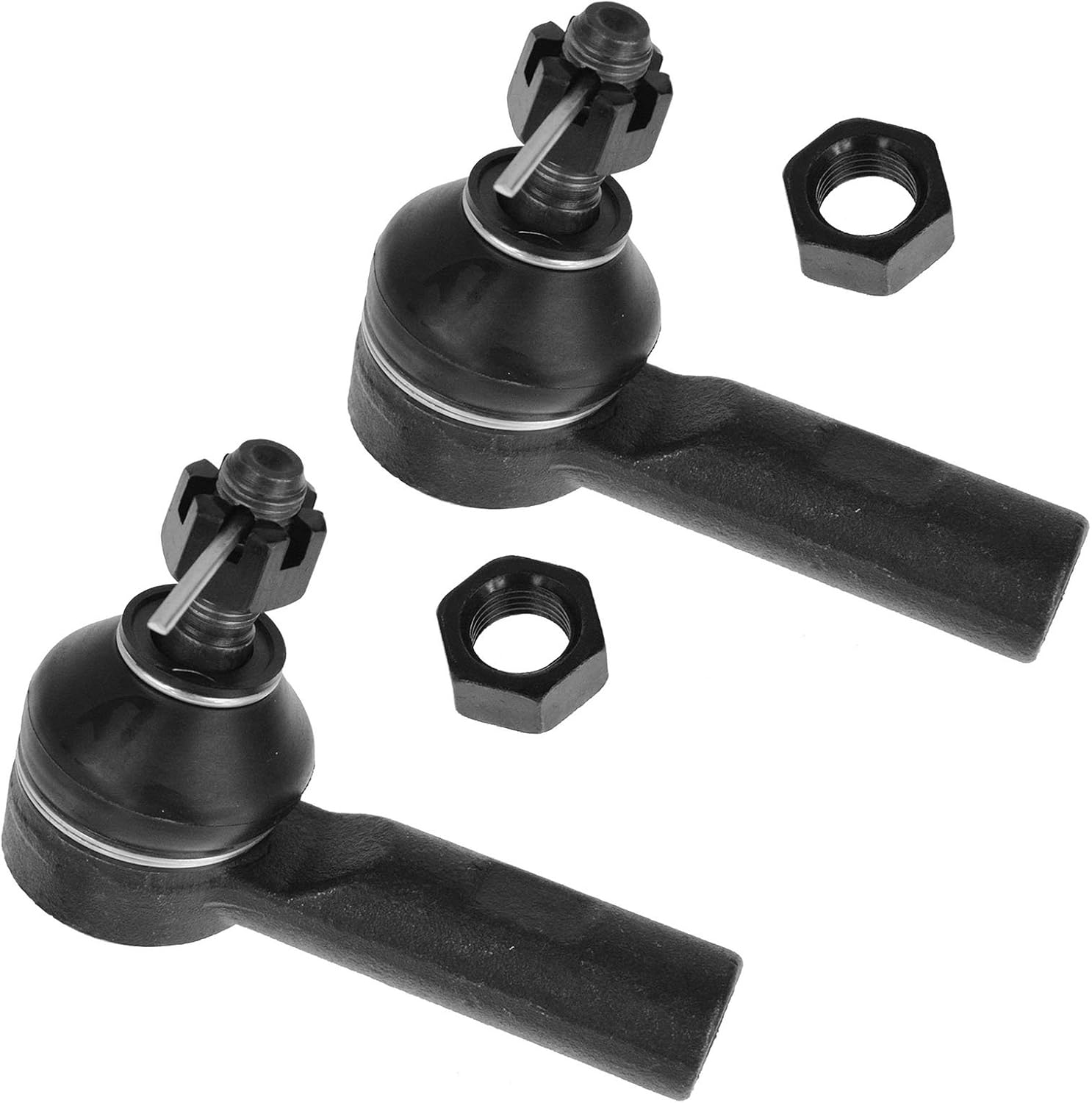 Front Outer Tie Rod Set 2 Piece Compatible with 1992-2001 Lexus ES300 99-03 RX300 08-14 Scion xD 95-04 Toyota Avalon Camry 98-03 Sienna Solara 12-16 Yaris