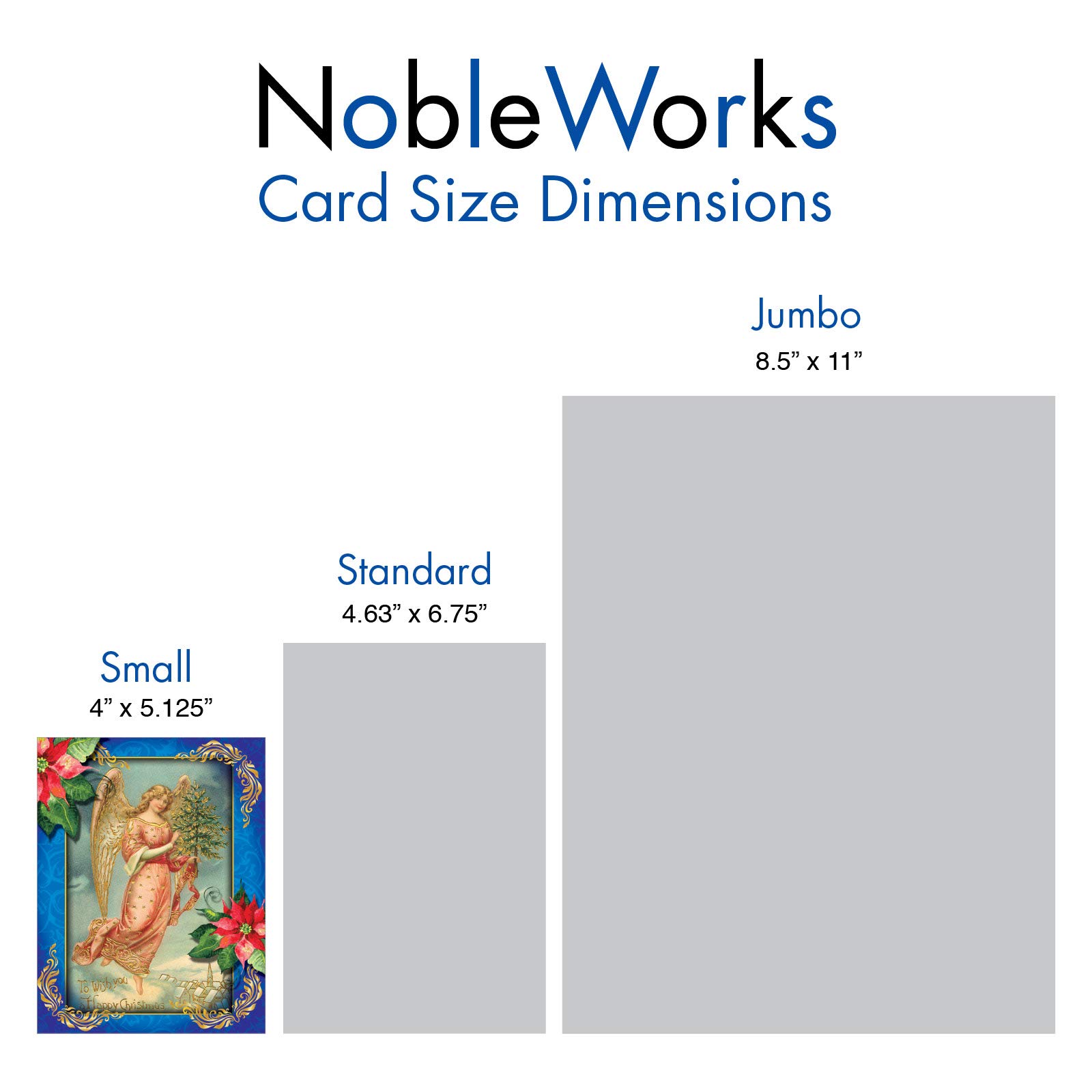 The Best Card Company AM1747SGG-B2x10 Weihnachtskarten mit Umschlägen, Weihnachtsengel – 20 sortierte Boxen mit Umschlägen, 10 x 13 cm