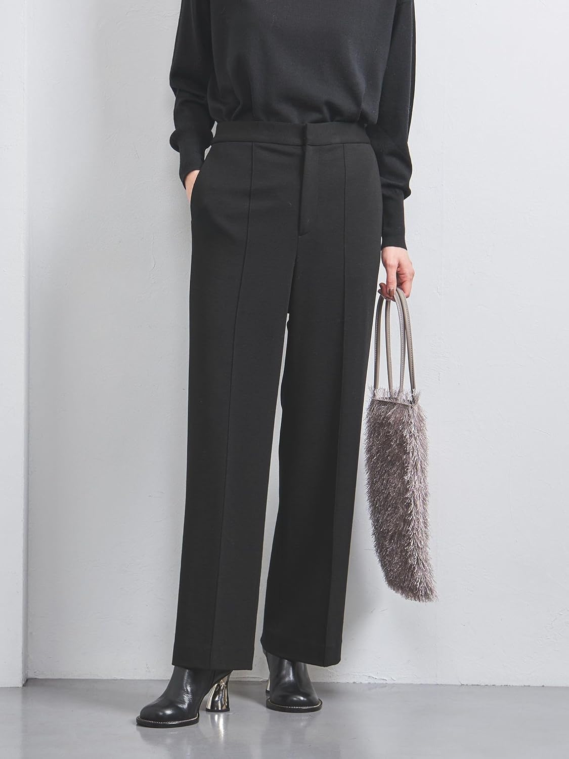 VIP価格★【UNITED ARROWS(ユナイテッドアローズ)】[ユナイテッドアローズ] ポンチ ワイドパンツ 15141995380 ダウンヒル対応