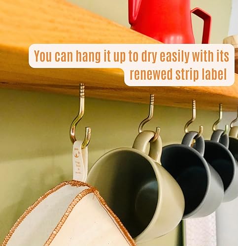 Miniatura 3 de Filtros reutilizables de algodón orgánico para verter sobre cono para V60 (doble capa), calcetín de filtro de café de algodón, bolsa de filtro de