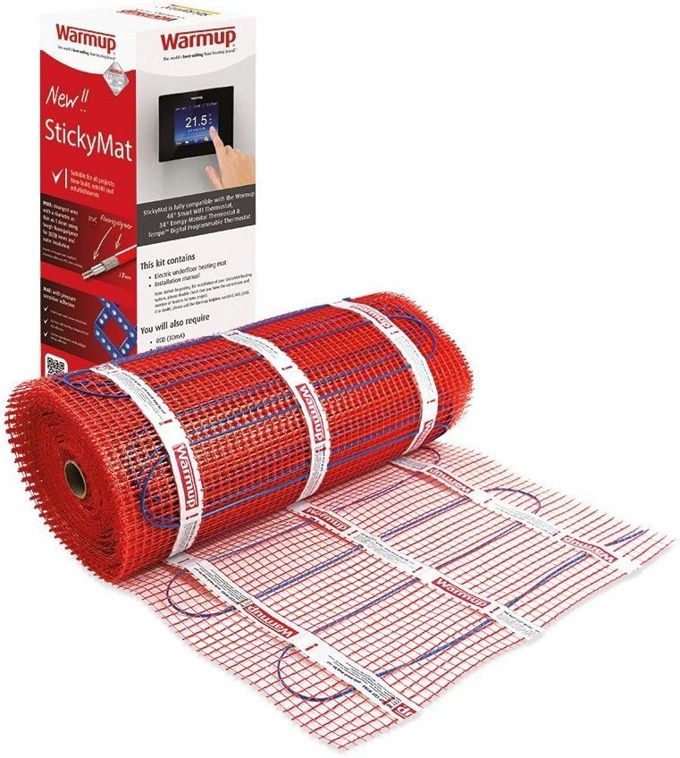 Warmup Stickymat SPM4 150W/m2 Warmup self-adhesive underfloor heating mat area 4sqm