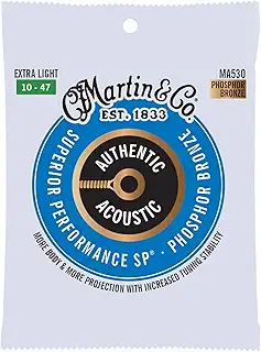 MARTIN アコースティックギター弦 AUTHENTIC ACOUSTIC Superior Performance MA530 Extra Light .010-.047