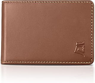 Kings Loot Wallet for Men | Customized Minimalist Slim RFID Blocking Leather Design with Cash Pocket & Card Pull Strap | Holds 1-15 Cards | Stylish & Durable Wallets