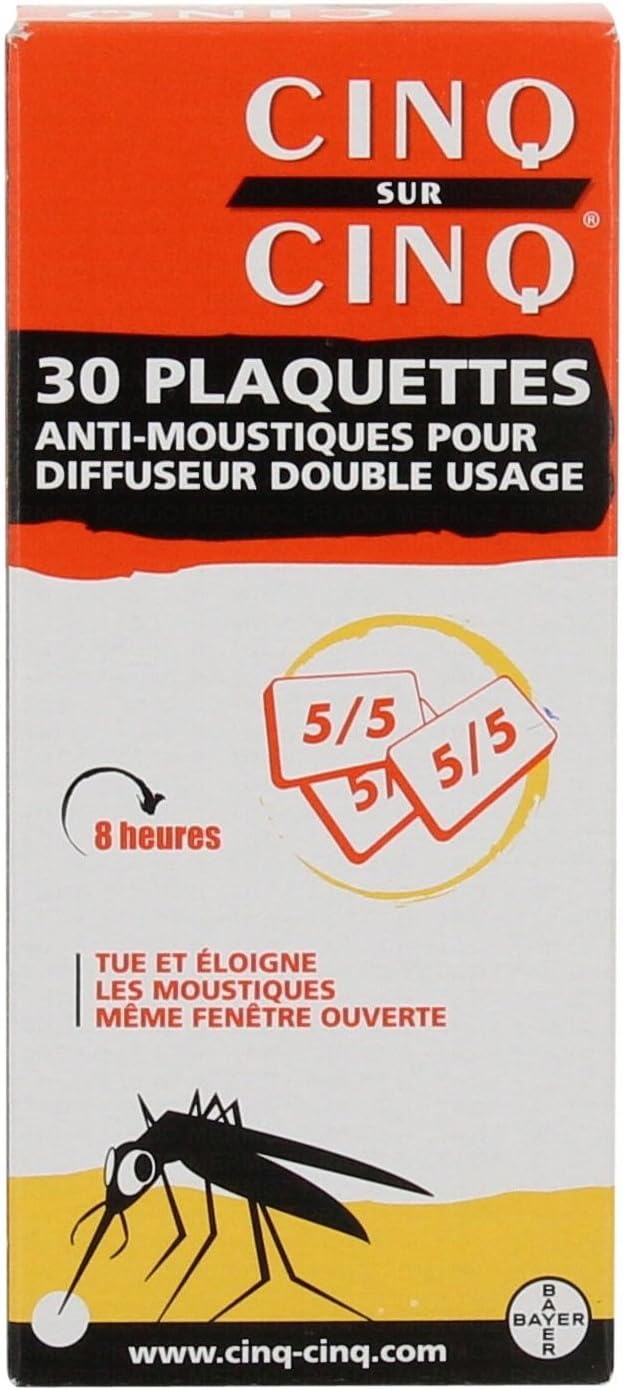 Cinq sur Cinq 30 Anti-Mosquitoes Plates