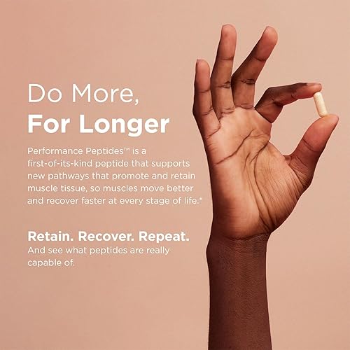 Miniatura 2 de Designs for Health Péptidos de rendimiento - Apoya la salud muscular, el envejecimiento saludable y la composición corporal - Suplementos de