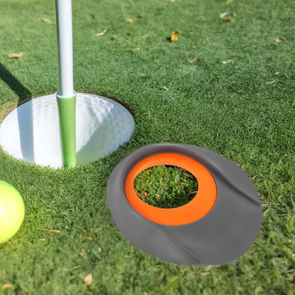 Juego de 4 Copas de Práctica de Putting de PVC para Entrenamiento Realista de Golf en Interiores y Exteriores