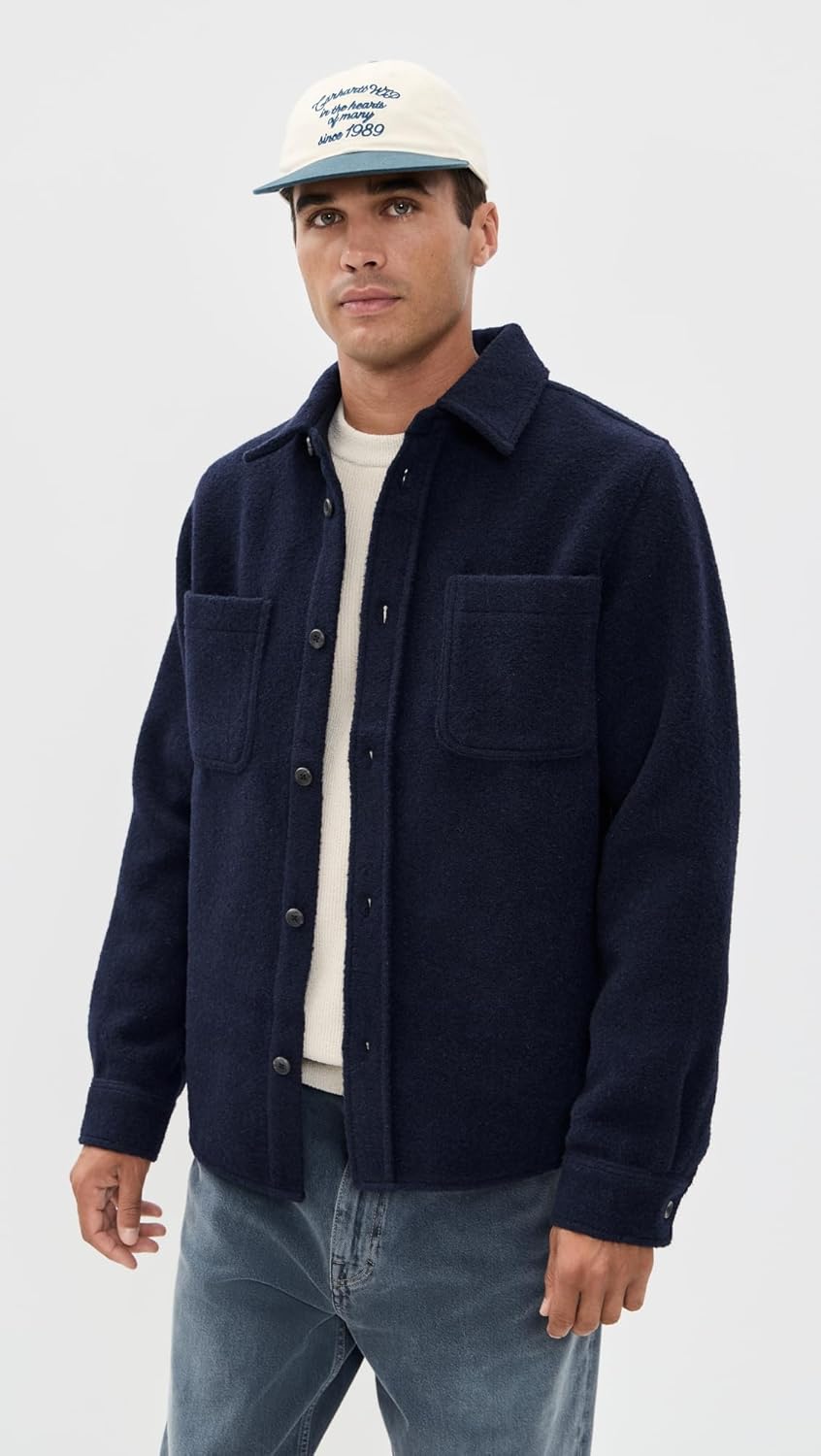 Les Deux Men's Lennon Boucle Overshirt - Image 2