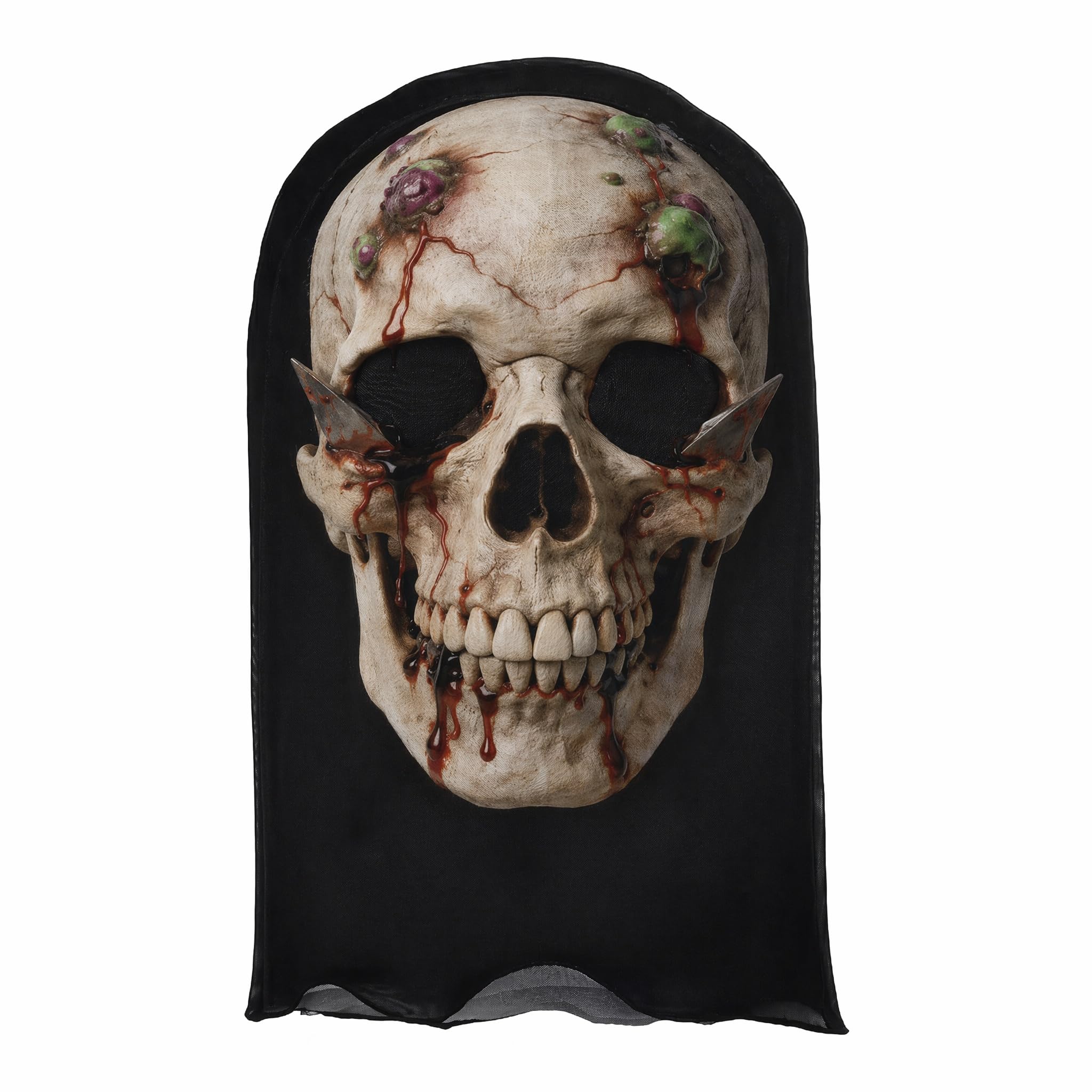Skull Mask, Tactical Skeleton Balaclava for Adults & Kids - Grim Reaper Face Cover for Halloween, Cosplay, Airsoft, Paintball & Outdoor Games