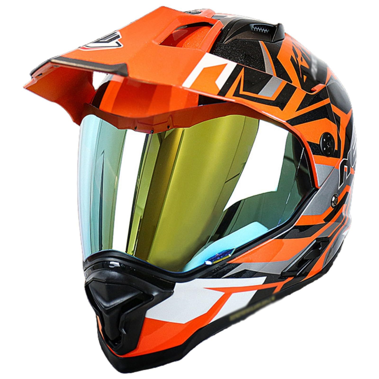 Motocross Helm Fullface Helm ECE 22.06 Genehmigung Herren Damen Downhill Motorradhelm Erwachsener Motorradhelm