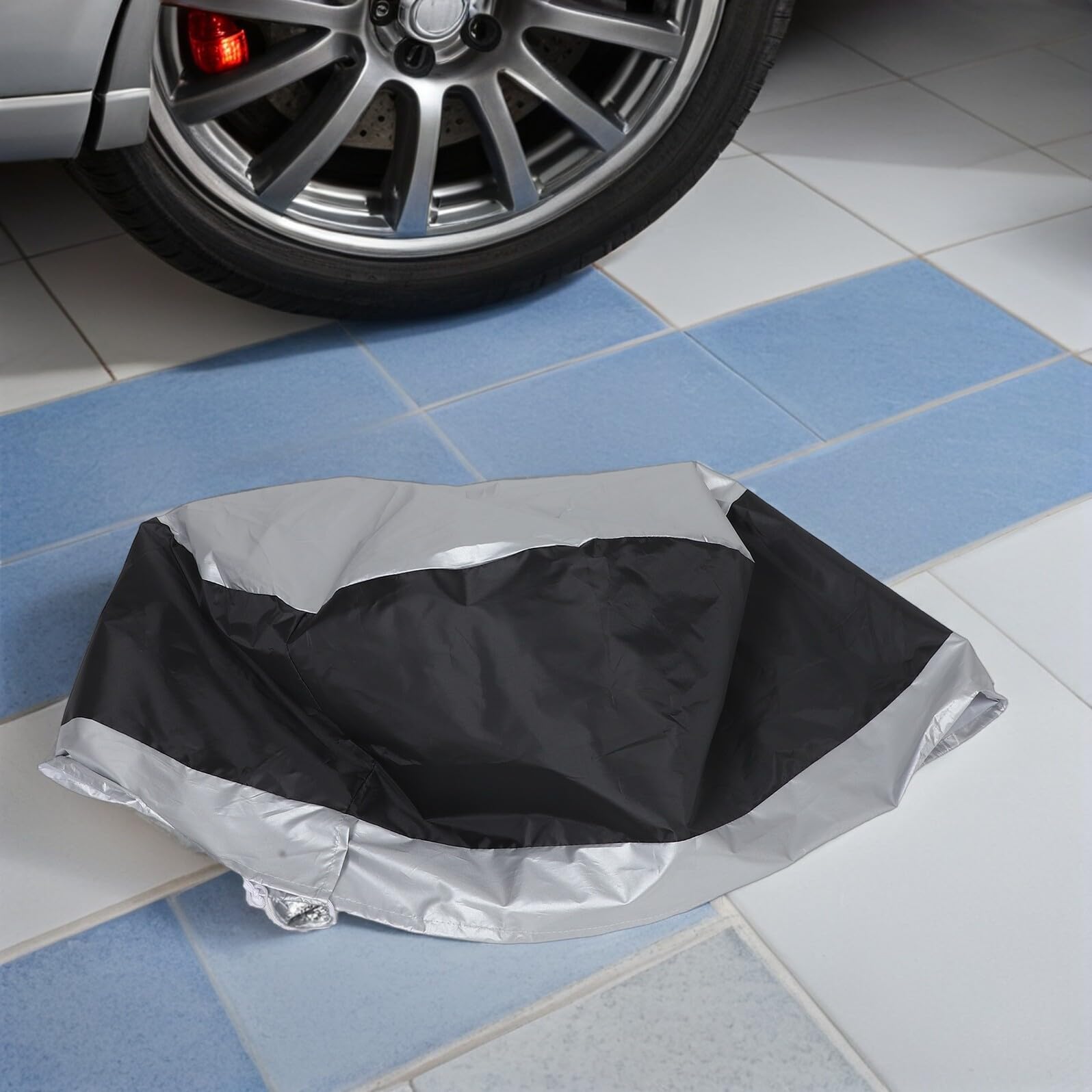 4 pièces Housse de Pneu Secours Lot de Protections Étanches Anti-poussière pour Roue de Secours Voitures SUV Remorques et Camping-Cars Installation Facile