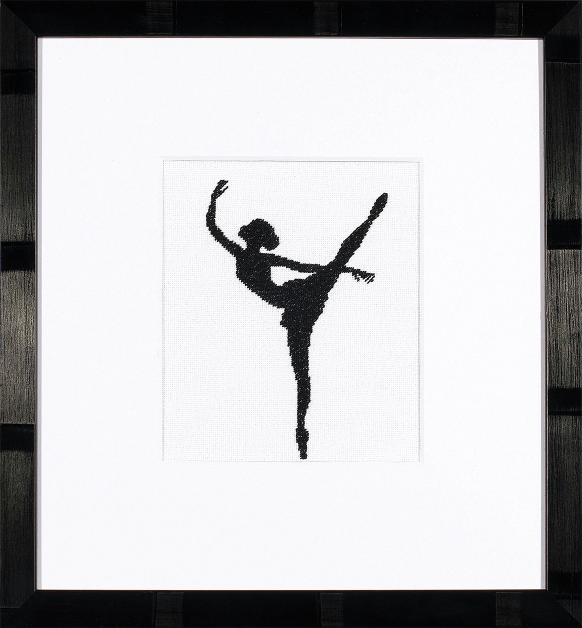 Lanarte Counted Cross Stitch Kit: Ballet Silhouette 2, NA, 1.5 x 14.5cm